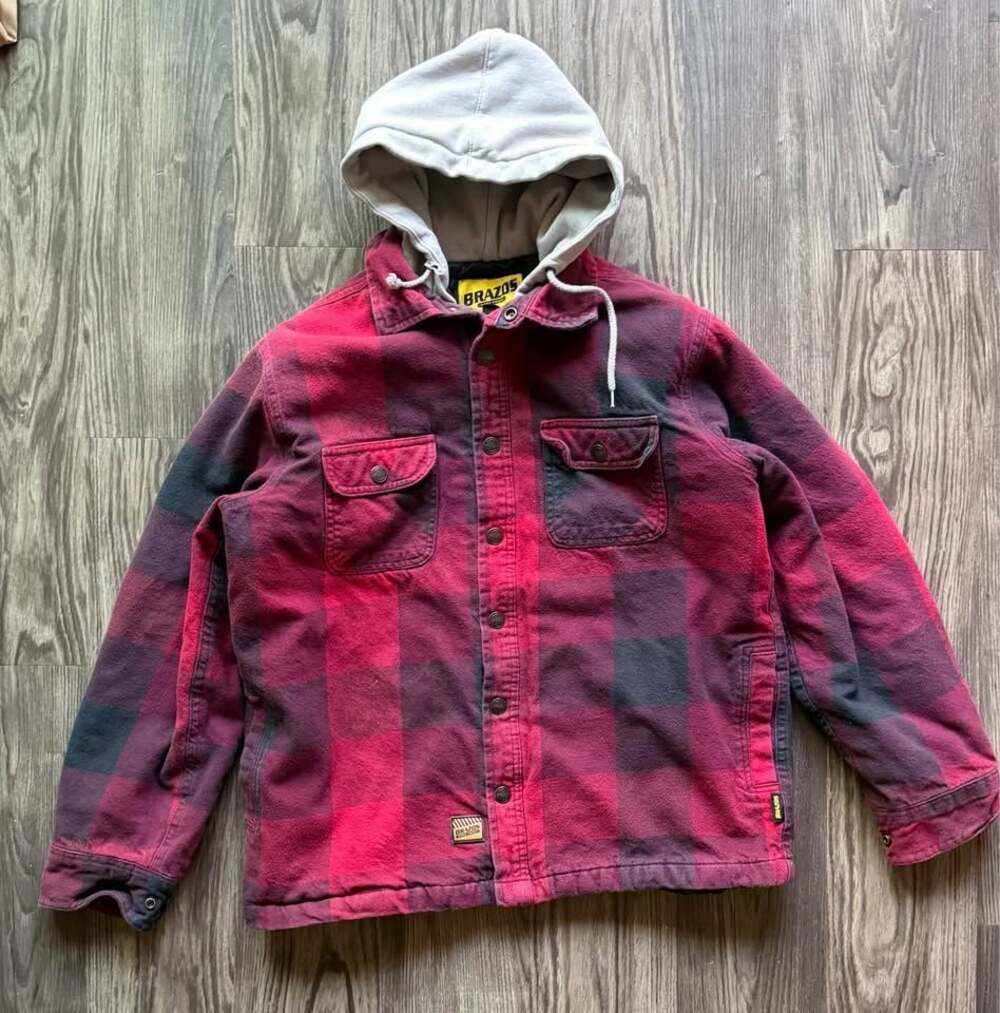 Brazos Flannel Hooded Jacket